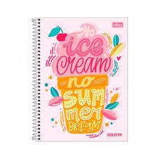 Caderno Espiral C/D Universitário 20x1 Show Fem 320F - Tilibra - Capas Sortidas