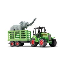Trator/Carreta e Elefante - Silmar Brinquedos