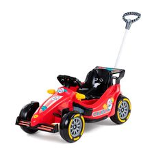 Carrinho de Passeio e Pedal F25 Vermelho - Calesita