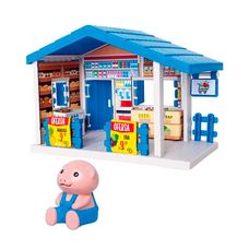 Happy Families Playset Mercadinho e Figura - Samba Toys