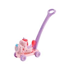 Lançador Mania de Bolha Carrinho Unicórnio - DM Toys