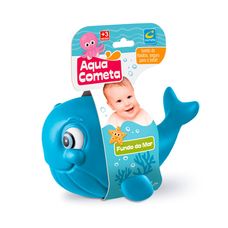 Brinquedo Para Banho Baleia Azul Fundo do Mar - Cometa Brinquedos