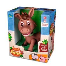 Coleção Big Farm Burrinho -  Cometa Brinquedos