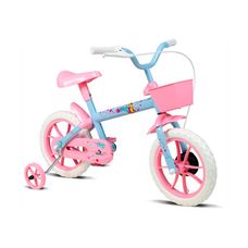 BICICLETA ARO 12 F PATY AZ BEBE C/AC ROSA