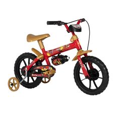 BICICLETA ARO 12 HERO BOY VM/DOURADO