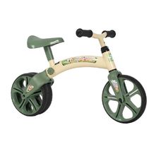 BICICLETA BALANCE SAFARI BABY BEGE C/VD MILITAR