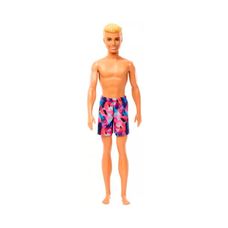 BONECA BARBIE FASHION KEN DE PRAIA C/TRAJE TIE DYE
