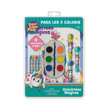 LIVRO SUPER COLOR PACK UNICORNIOS