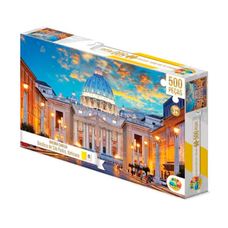 Quebra Cabeça 500 Peças Basílica de São Pedro Vaticano - GGB Brinquedos