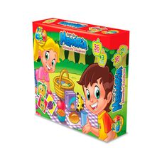 Jogo da Memória Alimentos Saudáveis - GGB Brinquedos