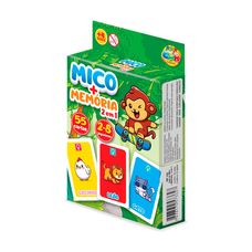 Jogo de Cartas Mico + Memória 2 em 1 - GGB Brinquedos