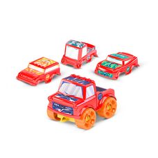 Carro 4 em 1 Blocolândia XK106 - Dismat Carro 4 em 1 Blocolândia XK106 - Dismat