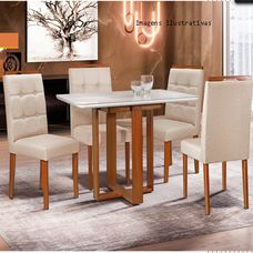 CONJ SALA SAFIRA 1.07X1.07 OFF 4 CAD.ESMER CZA/MEL
