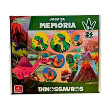 Jogo da Memória Dinossauros - Brincadeira de Criança