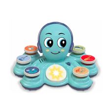 Brinquedo Educativo Baby Land Polvo Musical Azul - Cardoso Toys