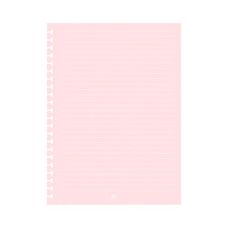 REFIL CADERNO UNIV ROSA C/48 FLS