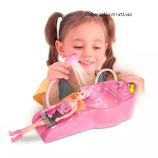 Lavatório Infantil Cristal Fashion com Reservatório de Água - Lua de Cristal
