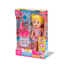 Boneca My Little Collection Loira Verão com Acessórios - Divertoys