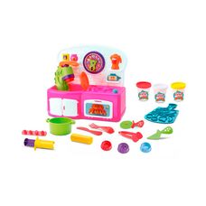 Conjunto Kitchen Massinhas Diver Massa Pink - Divertoys