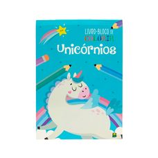 LIVRO BLOCO DE COLORIR: UNICORNIOS