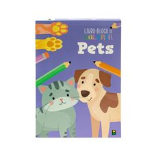 Livro Bloco de Colorir: Pets – Todolivro