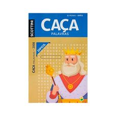 Livro Scottini Caça-Palavra N8000 - Nível Difícil