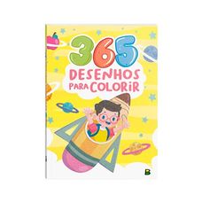 Livro 365 Desenhos para Colorir (Edição Amarela) – Todolivro