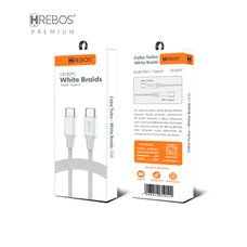 CABO PREMIUM - WHITE BRAIDS - BRANCO - 1,2 CB-207C