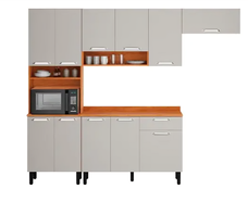 Cozinha Completa Itatiaia Vegas Cinamomo/Off White