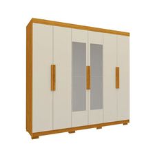 ROUPEIRO IMPERIO 6PTS C/ESP C/PES NAT/OFF WHT