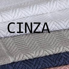 TOALHA PISO 50X70 MYKONOS CINZA