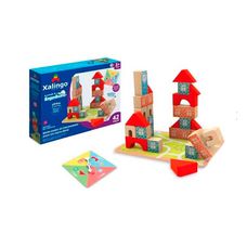 Brincando de Engenheiro Jogo do Equilíbrio 70 Peças - Xalingo