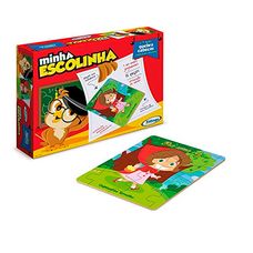 Quebra-Cabeça Chapeuzinho Vermelho Minha Escolinha - Xalingo