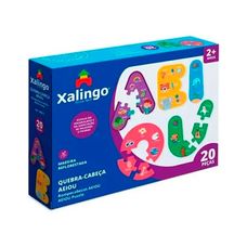 Quebra-Cabeça Letras AEIOU 20 Peças - Xalingo