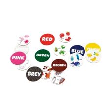 Jogo da Memória das Cores Inglês - Xalingo
