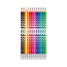 LAPIS DE COR COLOR PEPS OOPS APAGAVEL 12 CORES