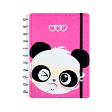 CADERNO PANDALU GLOW BY LULUCA - GRANDE