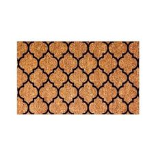 CAPACHO 75X45 FIBRA DE COCO PADRAO ARABESCOS