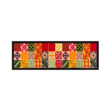 JOGO TAPETE P/COZINHA 3PCS LADRILHOS VER