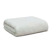 Toalha de Banho Velvet Flower 100% Algodão 68cm x 1,40m Gelo – Appel Home