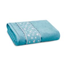 JOGO TOALHA 2 PCS CHARME AZUL