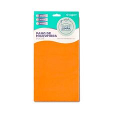 Pano de Microfibra Suede 35x35cm Laranja - Appel Home