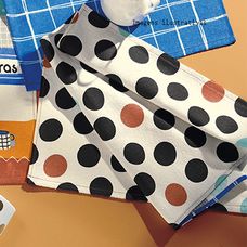 Pano de Copa Felpudo Prata Estampado - Döhler