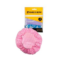 Kit com 2 Toucas de Banho Plásticas - Marco Boni
