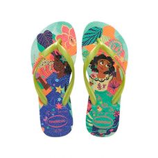 Chinelo Havaianas Kids Slim Princess Verde Matcha 33/34