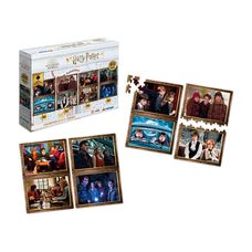 Quebra-Cabeça 4 Cenas Harry Potter 400 Peças - Xalingo