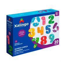 Quebra-Cabeça Números 30 Peças - Xalingo