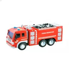 Mini Veículo City Rescue Bombeiro Vermelho - Cardoso Toys