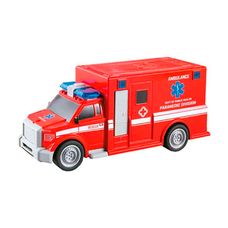 Carro Ambulância City Rescue de Fricção com Luz e Som - Cardoso Toys