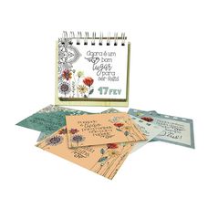 CALENDARIO DE MESA C/MENSAGEM 11,5X13X,8,5